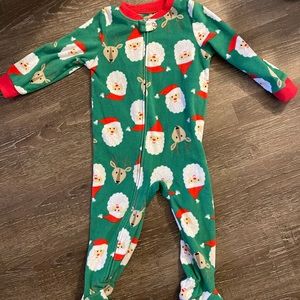 Baby one piece Christmas pajamas
